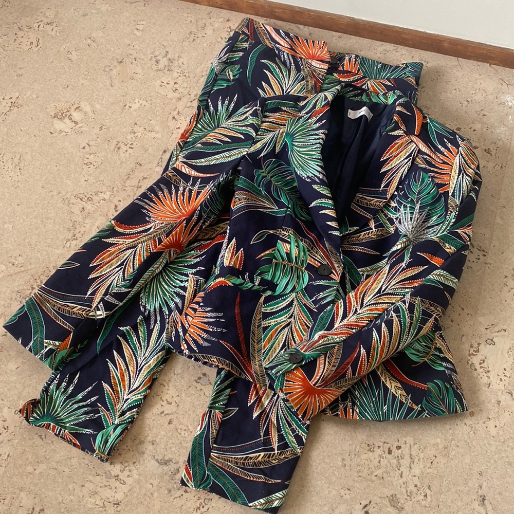 MNG two piece pant and jacket set